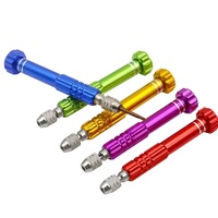 Embouts de tournevis portables non magnétiques 5-en-1, kit de réparation multifonctionnel pour téléphones portables, usinés par CNC industriel