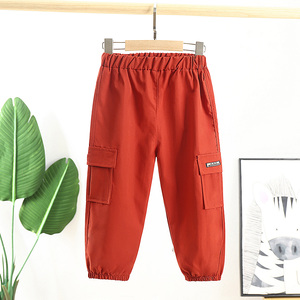 Pantalones de Alta Calidad para Niño, Estilo Hip Hop, Estampados, para Primavera y Otoño, Estilo Safari, Pantalones Largos para Niños - Product Image 2