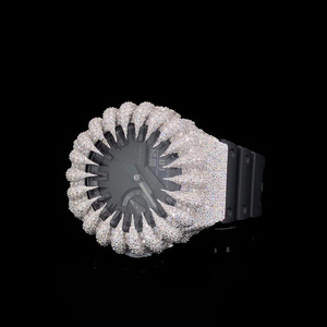 Venta al por mayor de fábrica: Accesorios para relojes, caja de reloj con diseño de garra de oso, chapada en oro, con diamantes de moissanita VVS, para <span class=keywords><strong>GA2100</strong></span> - Product Image 2