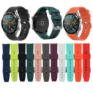 Correa de Silicona con Diseño Ejecutivo para Relojes <span class=keywords><strong>Huawei</strong></span> GT/GT2/GT3 - Product Image 1