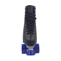 Haut de gamme Professionnel Rouleau & Quad Skate Chaussures En Cuir Vamp Châssis En Aluminium PU Roues ABEC-7 En Acier Au Carbone Roulements