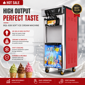 Le macchine per Snack di vendita calda di strada della thailandia commercial 3 gusti servono 3 in 1 macchina per gelato di strada domestica fresca in vendita - Product Image 2