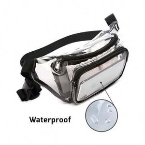 Sac banane transparent en PVC tendance pour l'été, imperméable, pour la plage et les voyages, pour femmes - Product Image 3