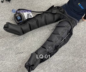 LANNX LQ-01 - Masajeador de Piernas por Compresión de Aire de 6 Cámaras, Sistema de Recuperación Deportiva Rápida para la Reducción del Edema - Product Image 1