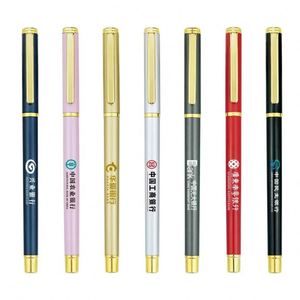 Custom Logo Metal Gel <b>Pen</b>, Luxury Executive Ballpoint <b>Pen</b> for Business Corporate Gifts, 7 Colors - Product Image 2