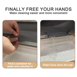 Bagno cucina in <span class=keywords><strong>silicone</strong></span> sotto il <span class=keywords><strong>lavello</strong></span> a prova di acqua vassoio di gocciolamento sotto il lavandino <span class=keywords><strong>tappetino</strong></span> per cucina impermeabile - Product Image 3