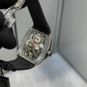 Reloj Mecánico Automático de Lujo Retro para Hombre, con Forma de Barril, Esfera de Cristal de Zafiro, Diseño de Tourbillon, Estilo Deportivo y Ejecutivo de Alta Gama - Product Image 5