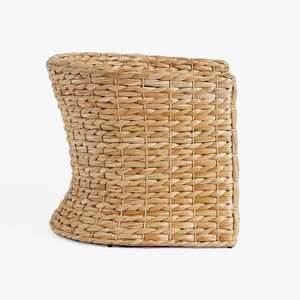 Sillón de Jacinto de Agua Tejido a Mano de Estilo Rústico Moderno, Fabricante de Muebles de Mimbre de Alta Gama de Vietnam, Venta al por Mayor 2026 - Product Image 3