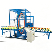 Machine d'emballage horizontal à commande servo de haute précision, équipement d'enroulement de profilés stable pour l'extrusion d'aluminium