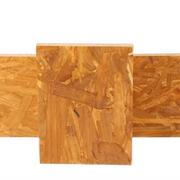 Panneaux OSB en mélamine de pin massif de 8 mm/9 mm/11 mm, style design moderne, pour l'emballage de meubles, la décoration d'hôtels, avec surface lisse
