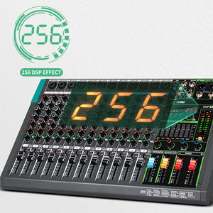 Biner MG12 âm thanh giao diện điều khiển Mixer USB kết nối 12 kênh kỹ thuật số chuyên nghiệp âm thanh mixer giao diện điều khiển - Product Image 4