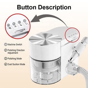 Máquina Profesional <span class=keywords><strong>de</strong></span> Manicura 2 en 1, 35000 RPM, Pulidora Eléctrica, Aspiradora <span class=keywords><strong>de</strong></span> Polvo para Uñas, Colector <span class=keywords><strong>de</strong></span> Polvo para Pedicura - Product Image 2
