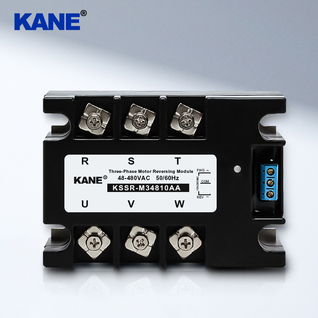 KANE Solid State Relay 10A-40Amp 25Amp 40Amp 60Amp 80Amp DC to AC 3 Phases Motor Reversing SSR with Epoxy Protection