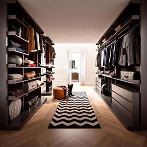 Armario de Diseño Moderno y Lujoso para Guardar Ropa, Armario de Dormitorio Negro, Vestidor de Lujo, Armario Moderno, Vestidor - Product Image 3