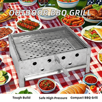 Grilles de barbecue en acier inoxydable extérieures commerciales Grille de gril en maille métallique pour les fêtes et le barbecue pour les restaurants et les jardins