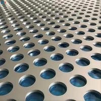 1mm 2mm Poinçonnage Trou Métal Maille Personnalisé Acier Inoxydable Aluminium Carbone Plaque d'Acier Perforé à Vendre