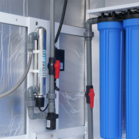 Distributeur d'eau pure automatique extérieur 24/7, simple et pratique, avec pompe à osmose inverse 600GPD 800GPD 1200GPD, fonctionnement par pièces