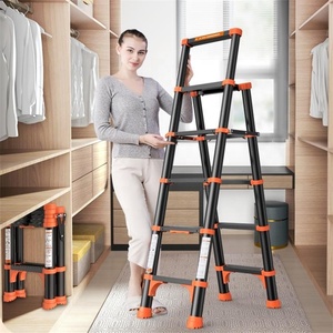 Escaleras Telescópicas Retráctiles de Aluminio Tipo A de <span class=keywords><strong>Lidl</strong></span> en Venta - Product Image 6