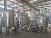 Équipement de brasserie de bière à chauffage électrique 300L Mini Pub Bar Système de brasserie de bière au bioéthanol avec ensemble complet d'accessoires