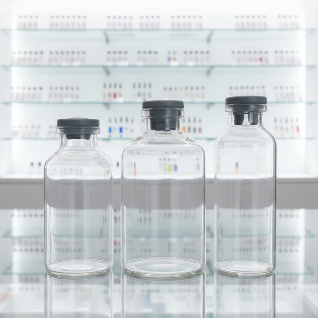 Hot Selling Borosilicate Glass Vial 2 Ml Customize Sizes 10ml Medical Glass Vial Sterile