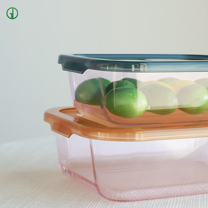 กล่องใส่อาหาร TYGLASS ทำจากแก้วบอโรซิลิเกต ฝาปิด PP ปิดสนิท ป้องกันการรั่วซึม ซ้อนกันได้ ใช้กับไมโครเวฟได้ ปลอดสาร BPA ขนาด 0.5-2 ลิตร - Product Image 6