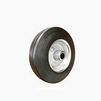 Pneu plein anti-crevaison Hongjia SR0616 10x3 en caoutchouc pour poussette, tondeuse à gazon et chariot