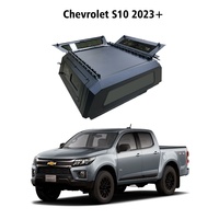 Accesorios a medida Aluminio 4X4 Pickup Canopy Heavy-duty Pickup Truck Topper Hardtop Bed Capper para Chevrolet S10 Silverado
