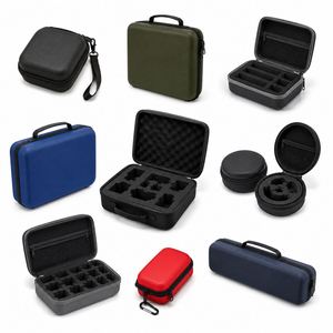 Pochette multifonctionnelle personnalisée OEM ODM en EVA avec insert en mousse sur mesure, sac de voyage antichoc, étui de rangement rigide à fermeture éclair - Product Image 1