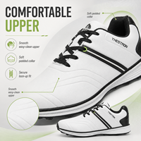 Chaussures de golf pour hommes en gros, antidérapantes, légères, pour le gazon extérieur, décontractées, pointures 39-47, pour la marche et l'entraînement en extérieur