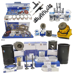 <span class=keywords><strong>6d102</strong></span> 6bt 6bta5.9 <span class=keywords><strong>PC200</strong></span>-<span class=keywords><strong>7</strong></span> <span class=keywords><strong>PC200</strong></span>-6 6d125 pc400 qsb6.<span class=keywords><strong>7</strong></span> 6d107 6d140 máy xúc đầy đủ Gasket động cơ xây dựng lại Kit cho Cummins & KOMATSU - Product Image 1