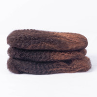Vente en gros 100% cheveux humains tressés non traités Ombre couleur Afro Kinky Bulk cheveux humains pour cheveux Twist Dreadlocs