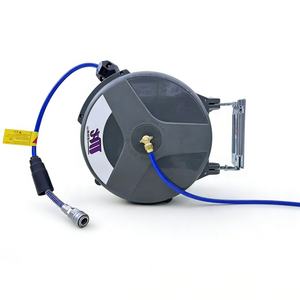 Enrouleur de tuyau d'air haute pression à rétraction automatique |   Tuyau pneumatique de qualité industrielle pour lavage de voitures, garage et atelier - Product Image 3