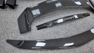 Kits de carrosserie <span class=keywords><strong>Urus</strong></span> Mansori pour <span class=keywords><strong>Lamborghini</strong></span> excellente qualité livraison rapide fibre de carbone sèche lèvre avant jupe latérale diffuseur arrière capot - Product Image 4
