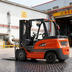 Xe nâng điện đa chức năng, nâng chiều cao 3-6 mét, có thể được trang bị nhiều phụ kiện khác nhau, để giao hàng nhanh. - Product Image 3