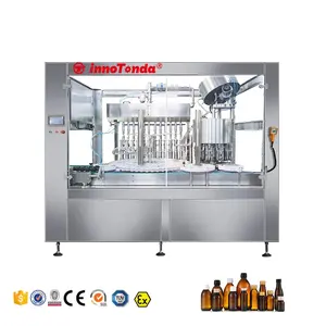 automatic oral liquid shot filling capping machine supplier filling sealing labeling machine