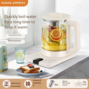 304 Stainless Steel <strong>Computer</strong>-Controlled Electric Health Kettle Herbal Medicine Boiler for Car RV Hotel &amp; Outdoor <strong>Use</strong> - Product Image 2