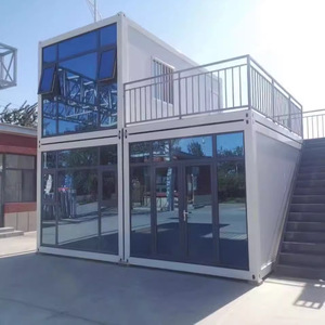 Chất Lượng Cao Tùy Chỉnh Kích Thước Thép 2 Phòng Ngủ Sang Trọng Hiện Đại Không Thấm Nước 2.8Mm Dày Đúc Sẵn <span class=keywords><strong>Container</strong></span> Nhà Di Động Biệt Thự - Product Image 3