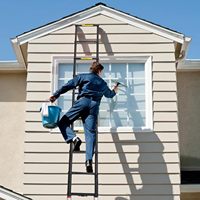 Échelle télescopique en aluminium de 14,5 pieds, légère, multi-usages, pliable, avec 2 stabilisateurs triangulaires