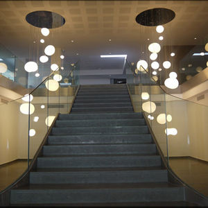 Moderna <span class=keywords><strong>Gregg</strong></span> lampada pendente italia LED in metallo 40 vetro soffiato lampadario camera da letto lampada in vetro luci a sospensione contemporanee - Product Image 6