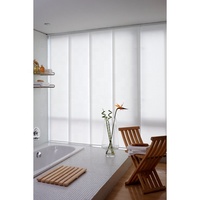 Techo de tela translúcida moderna de alta calidad Gran recorte Panel de decoración ajustable horizontal Persianas para hoteles