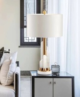 Lampe de table de chevet pour salon et chambre à coucher, style minimaliste postmoderne, luxe léger, vente chaude