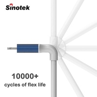 Câble de chargeur Android Micro B Type C certifié MFi 3 en 1 pour iPhone