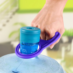Large <b>water</b> bottle, mineral <b>water</b>, <b>water</b> <b>dispenser</b>, purified <b>water</b> bottle handle, household easy-to-carry handle - Product Image 3
