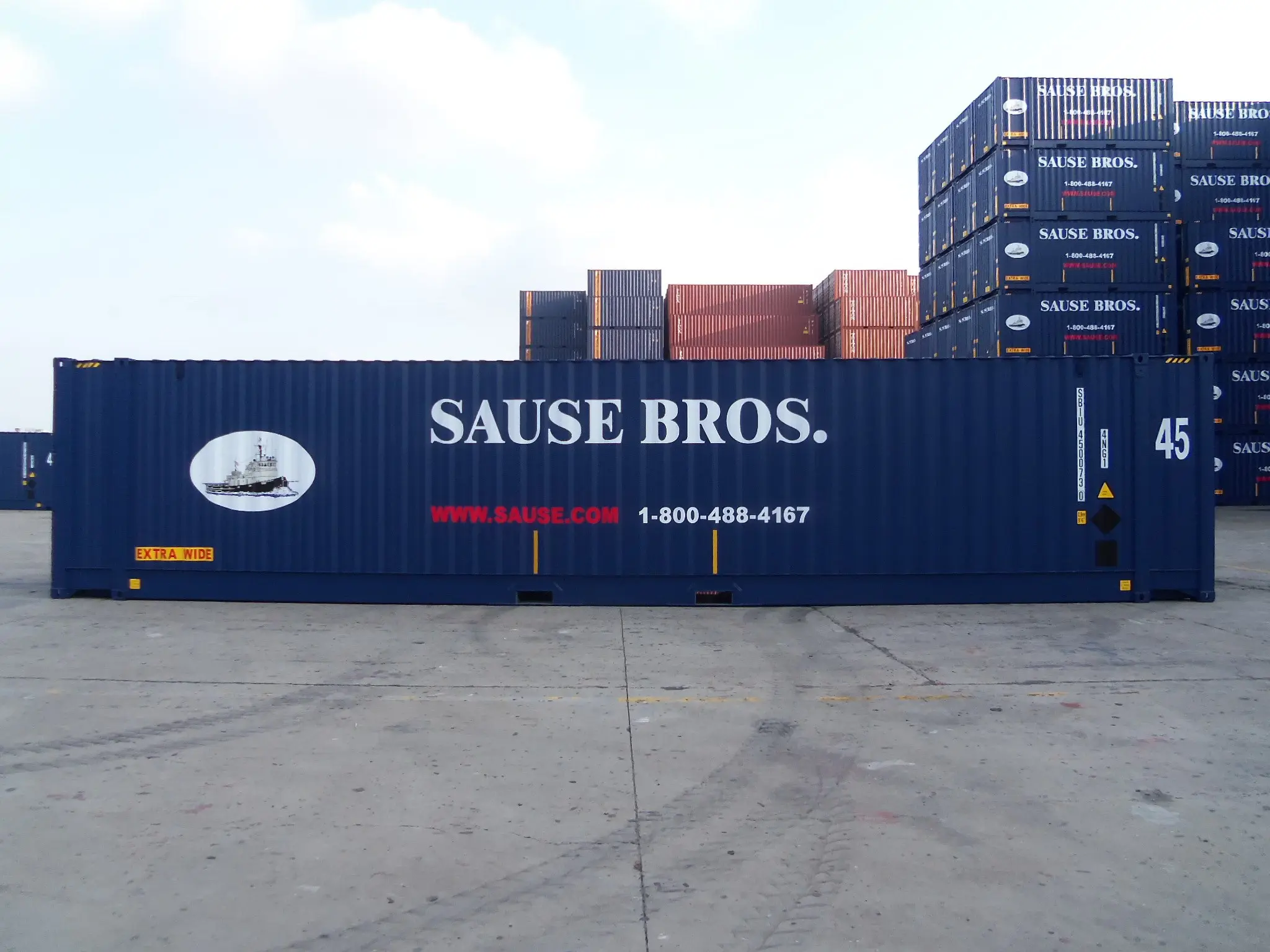 Produttore ben fatto in acciaio resistente carico 45hc mare Cargo container portatili