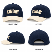Casquettes de baseball 5 panneaux personnalisées, respirantes, en coton structuré, broderie 3D de qualité supérieure, certifiées CE et conformes RoHS, vente en gros