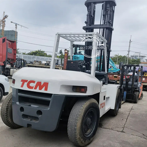 Montacargas Diésel de Alto Rendimiento TCM 100 de 10 Toneladas de Segunda Mano, TCM FD100 en Buen Estado, Montacargas Usado en Venta para Construcción - Product Image 1