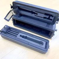 XYY OEM Flight case portable en plastique 19 pouces 2U-6U avec mousse de personnalisation et rangement