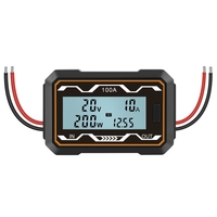 DC Watt Meter Presisi Tinggi Power Analyzer Volt Amp Watt Checker Tester 100/150/200A 0-60V ABS Shell Meter Tester