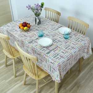 Tinta de estatueta tradicional de efeitos de escova, capa impressa de mesa para sala de jantar, decoração de cozinha, toalha de mesa japonesa