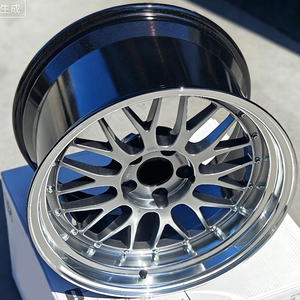 Jantes en alliage d'aluminium 5*114.3 5*120 sur mesure à déport profond, formées par flux, pour voitures particulières M2 M3 M4 A3 A4 S Supra S2000 - Product Image 2
